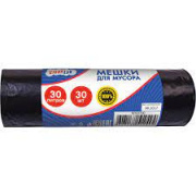 картинка Мешки для мусора  30 л. 50х60 см. №9050700, (30 шт/рулон) от магазина