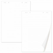 Бумага для флипчарта "Staff" №116359, 60*90см, 20 листов, 65 г/м, белая