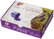 Краски акриловые 12 цв. "Луч" 22С 1409-08 (115 г.)