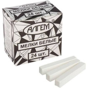 Мел белый ( 24 шт.) "Алгем"