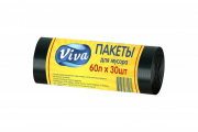 картинка Мешки для мусора  60 л. 54х62 см. №9050709, (30 шт/рулон) от магазина