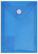 Папка-конверт на кнопке А6 "Brauberg" №2736352, 180 мкм. (105х148 мм)